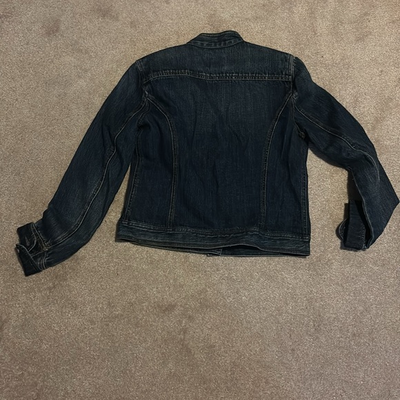 Chaps Dark Denim Jacket Size XSmall - Picture 3 of 3